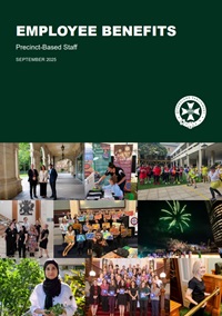 Front page of the Employee Benefits Guide