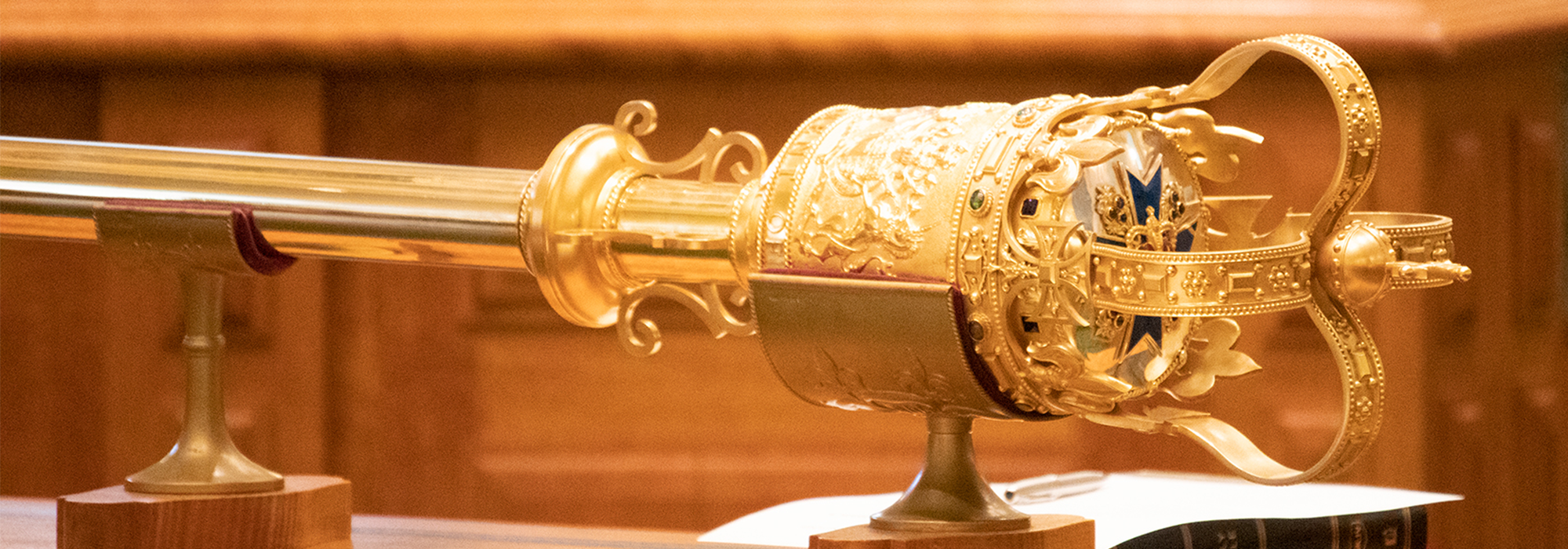 Mace gold in Legislative Assembly