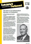 Factsheet 3.18 - The Role of an Independent Member of Parliament