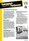 Factsheet 3.21 - Opening Of Parliament