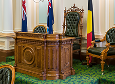 Speakers chair