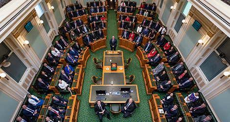 Image of all members in Legislative Assembly taken above from media gallery